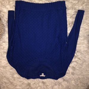 American eagle dark blue sweater
